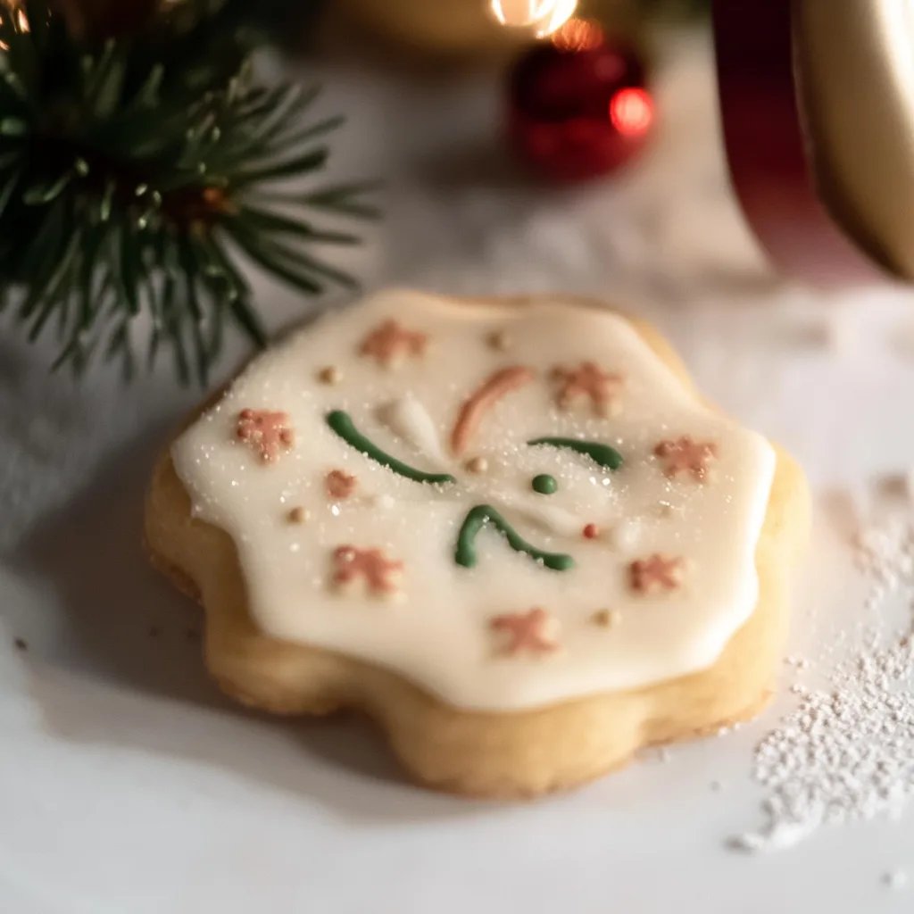 Crumbl Christmas Sugar Cookies