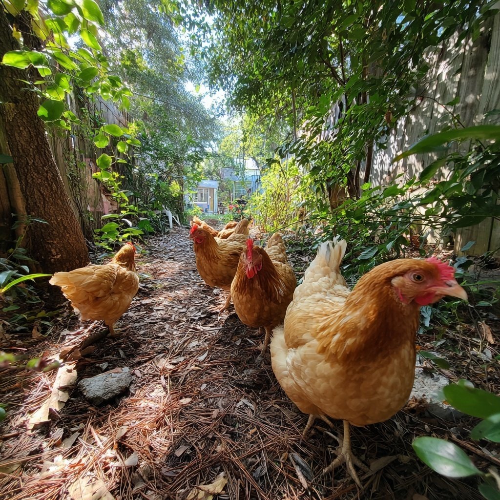 Backyard Walk In Chicken Run