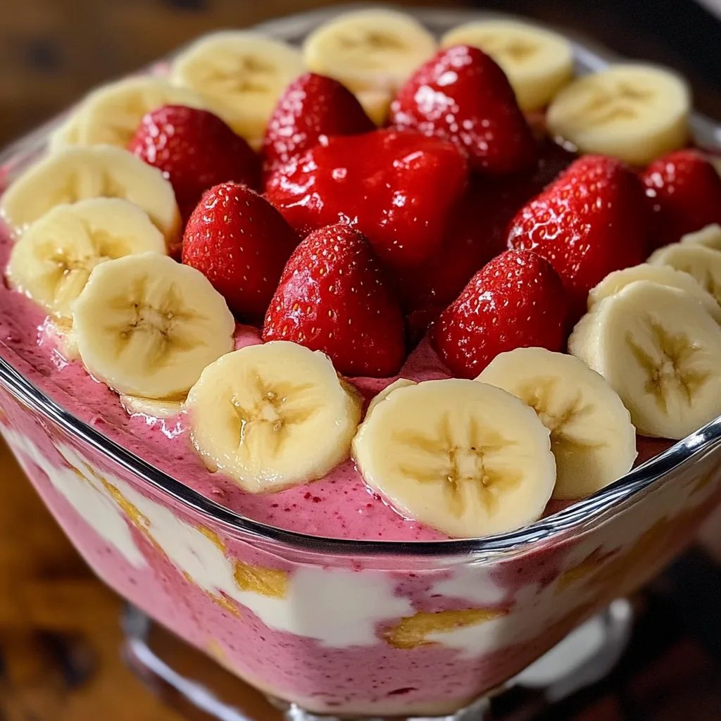 Strawberry Banana Pudding Dream
