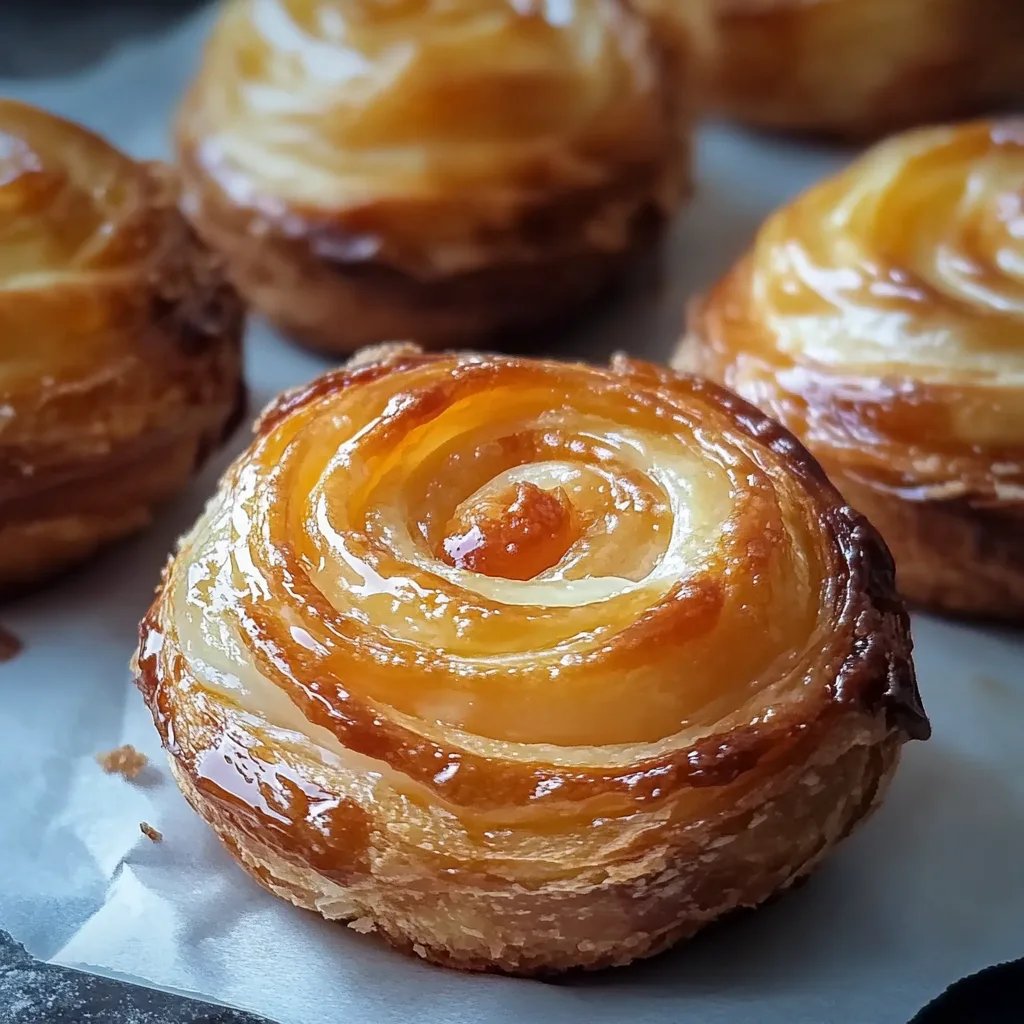 Irresistible Peach Pie Cruffins