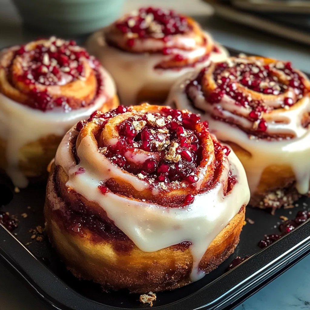 Heavenly Red Velvet Cinnamon Rolls