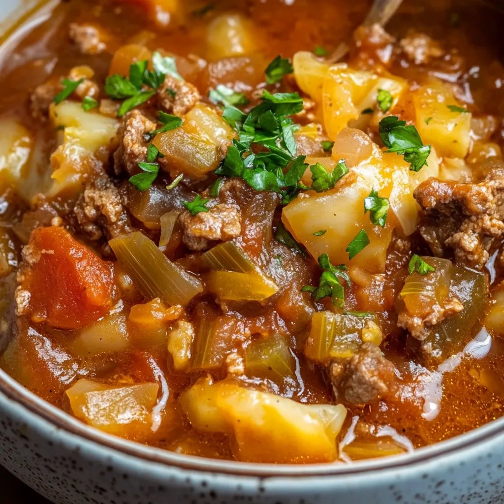 Cabbage Roll Soup