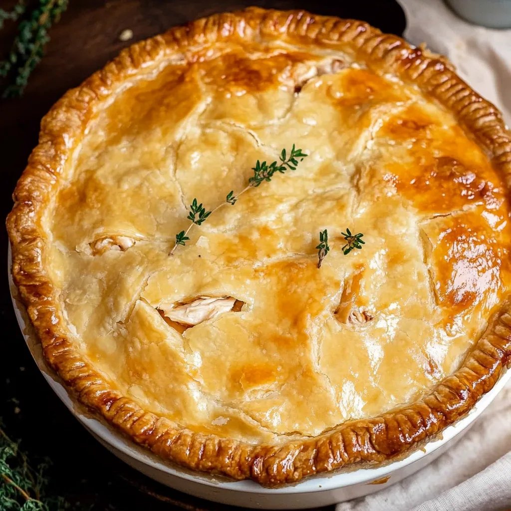Double Crust Chicken Pot Pie
