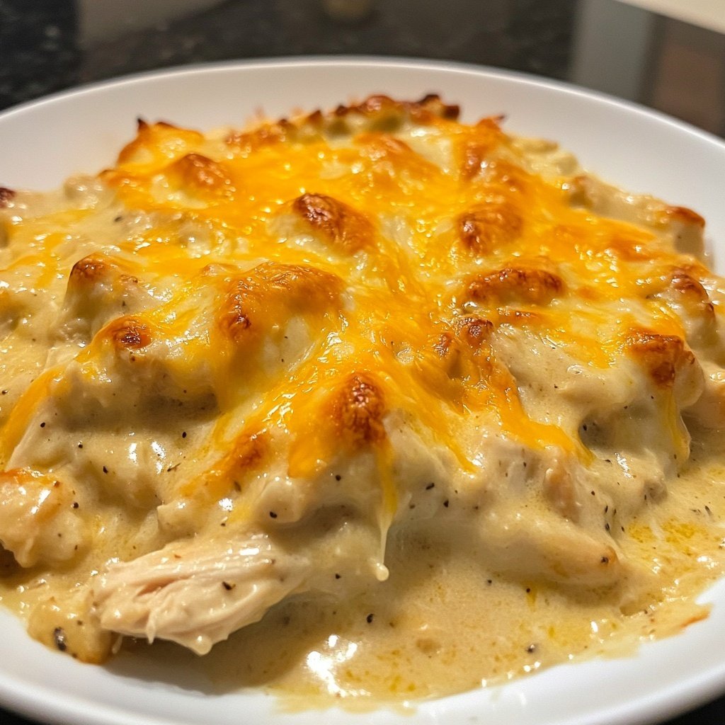 Creamy Low Carb Chicken Casserole