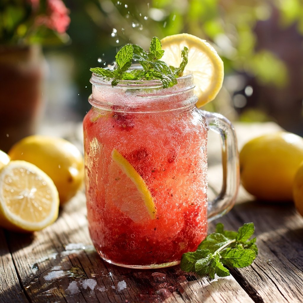 Strawberry Lemonade Spring Refresher