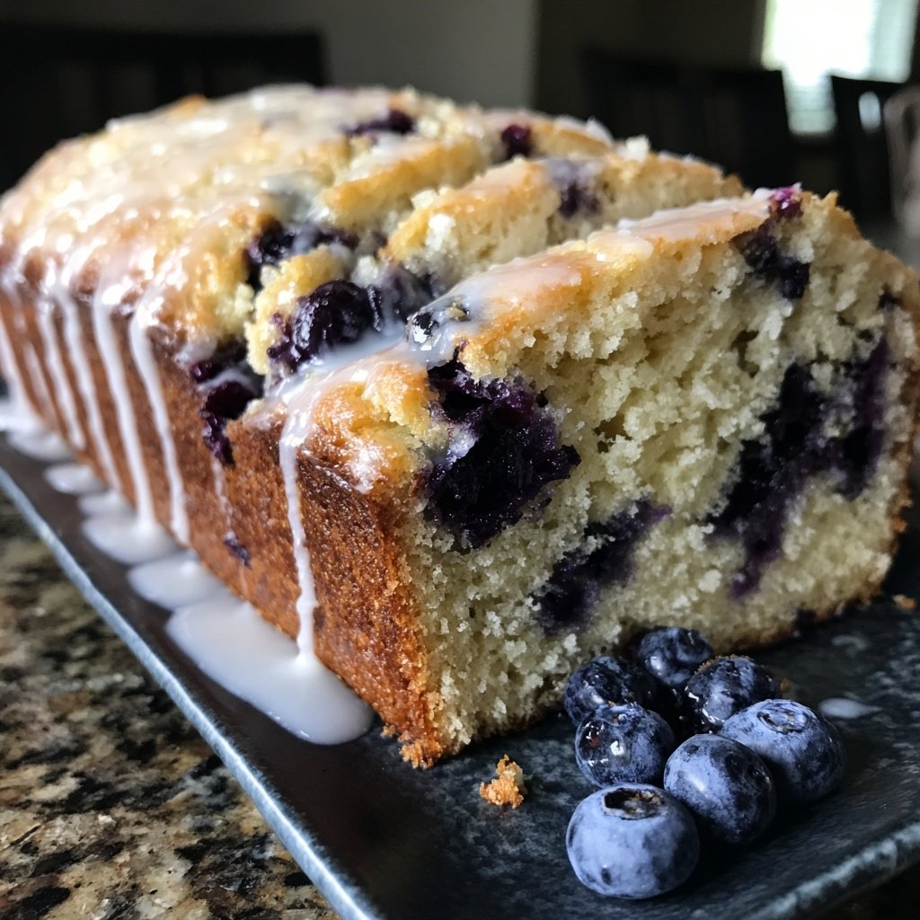 Blueberry Lemon Quick Bread