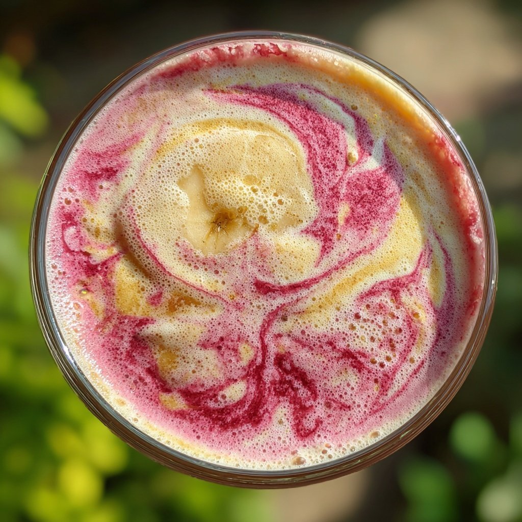 Strawberry Banana Smoothie With Milk